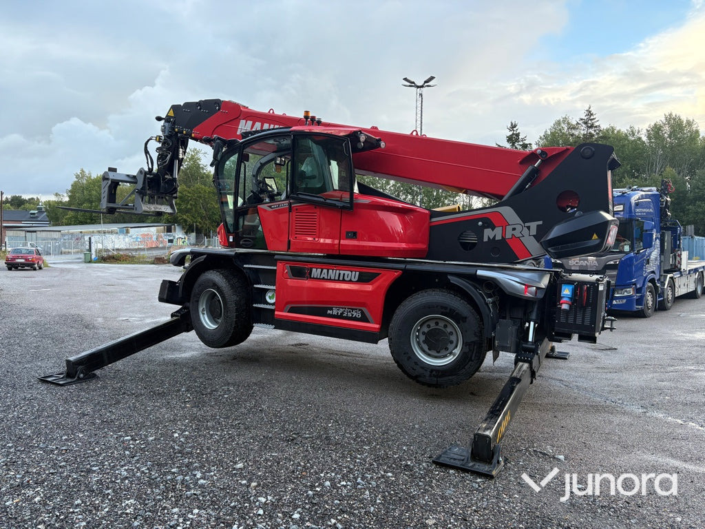 Teleskoplastare Manitou MRT 2570 inkl. tillbehör - Empilhador telescópico: foto 4 Teleskoplastare Manitou MRT 2570 inkl. tillbehör - Empilhador telescópico: foto 4