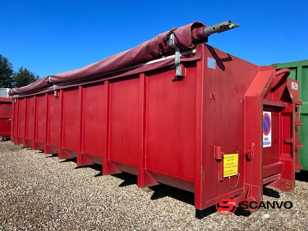 Carroçaria para caminhões basculantes DC-Container S6520 væske tæt - Rullepresenning: foto 1
