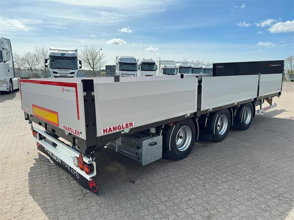 Hangler 3-aks kærre alu-sider + alu-ramper - Reboque plataforma/ Caixa aberta: foto 4 Hangler 3-aks kærre alu-sider + alu-ramper - Reboque plataforma/ Caixa aberta: foto 4