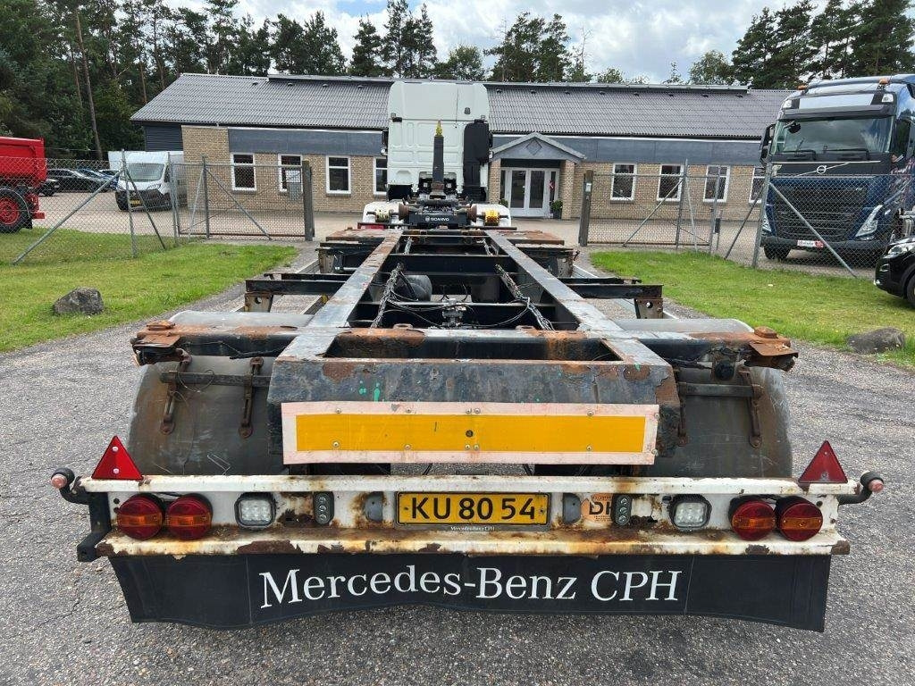 Kel-Berg 20 ton 7150 - 7450 mm containerlåse - Reboque transportador de contêineres/ Caixa móvel: foto 3 Kel-Berg 20 ton 7150 - 7450 mm containerlåse - Reboque transportador de contêineres/ Caixa móvel: foto 3