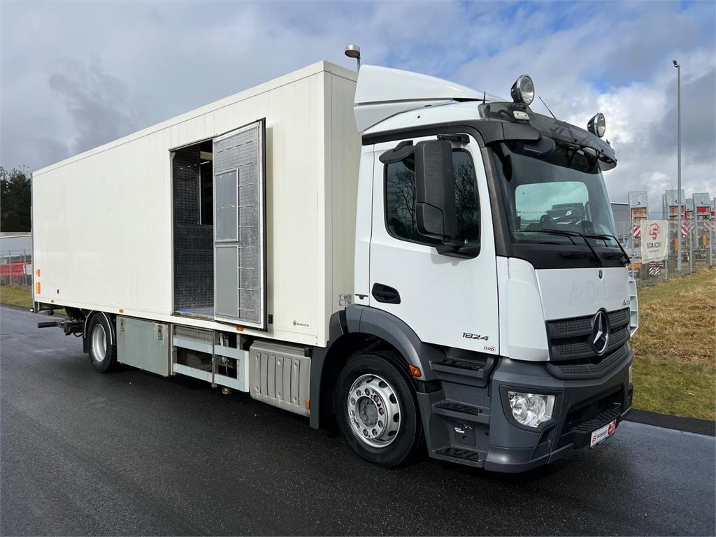 Mercedes-Benz Antos 1824 LnR - Camião furgão: foto 2 Mercedes-Benz Antos 1824 LnR - Camião furgão: foto 2