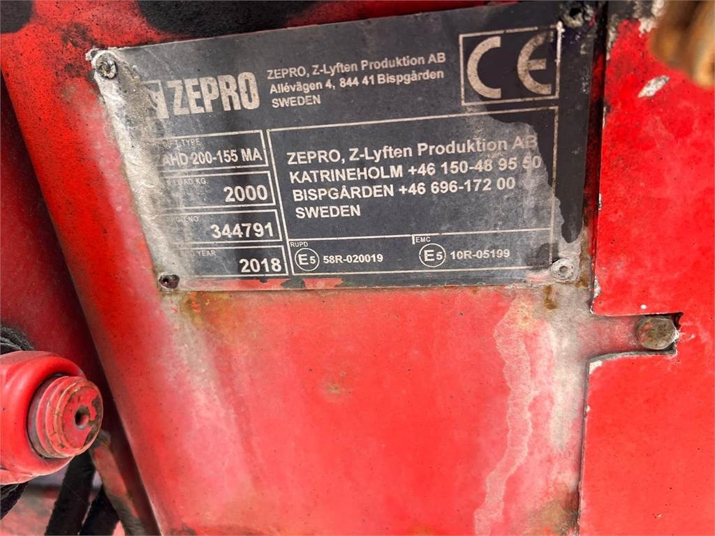 Zepro ZAHD 200-155 MA - 2500mm stålplade - Rampa hidráulica: foto 4 Zepro ZAHD 200-155 MA - 2500mm stålplade - Rampa hidráulica: foto 4