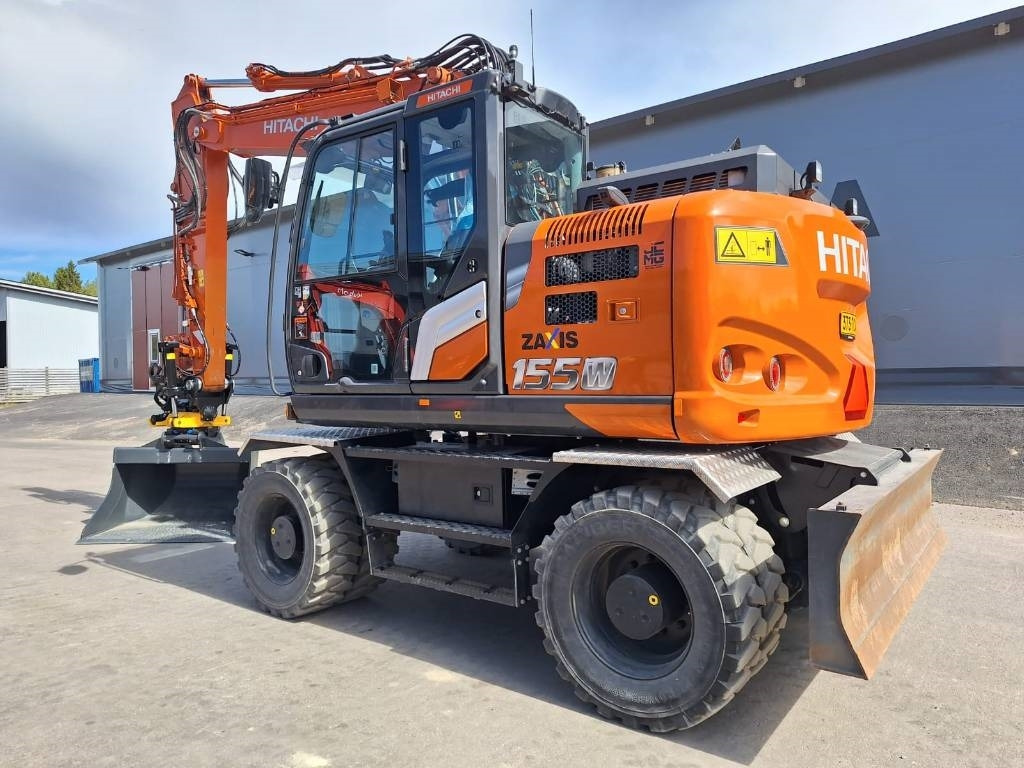 Hitachi ZX155W-7 PYÖRITTÄJÄ, YM. - Escavadeira de rodas: foto 2 Hitachi ZX155W-7 PYÖRITTÄJÄ, YM. - Escavadeira de rodas: foto 2