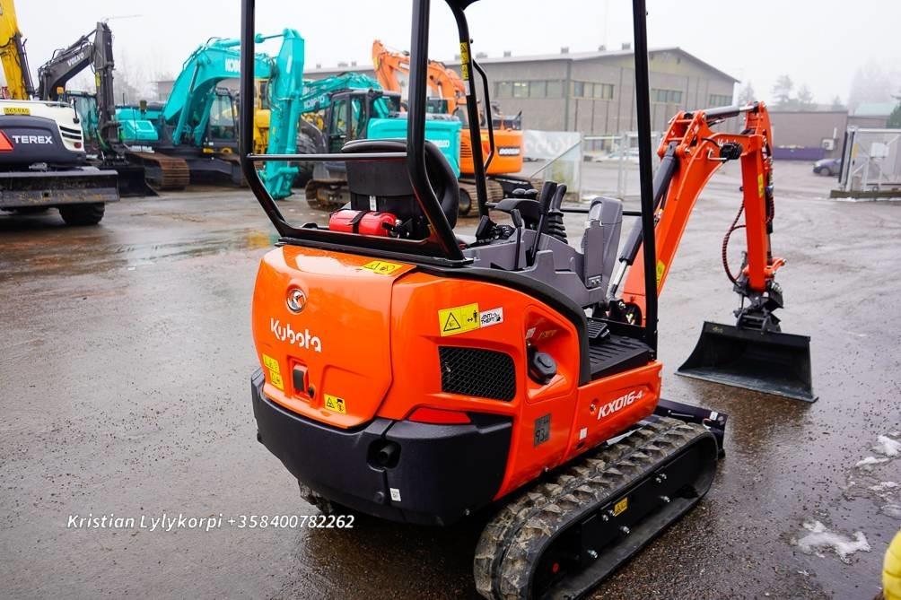 Kubota KX 016-4 EX-DEMO - Mini escavadeira: foto 5 Kubota KX 016-4 EX-DEMO - Mini escavadeira: foto 5