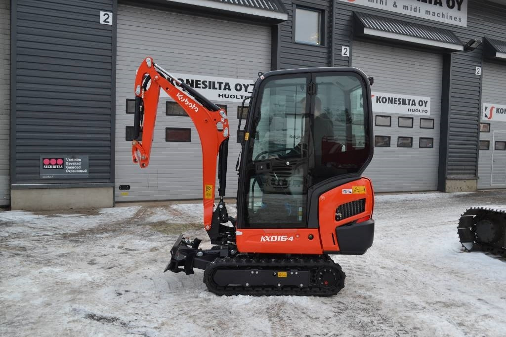 Kubota KX016-4 UUSI, TAKUU 24KK - Mini escavadeira: foto 1 Kubota KX016-4 UUSI, TAKUU 24KK - Mini escavadeira: foto 1