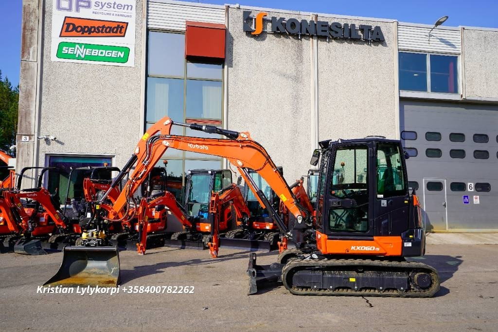 Kubota KX060-5 EX-DEMO - Mini escavadeira: foto 1 Kubota KX060-5 EX-DEMO - Mini escavadeira: foto 1