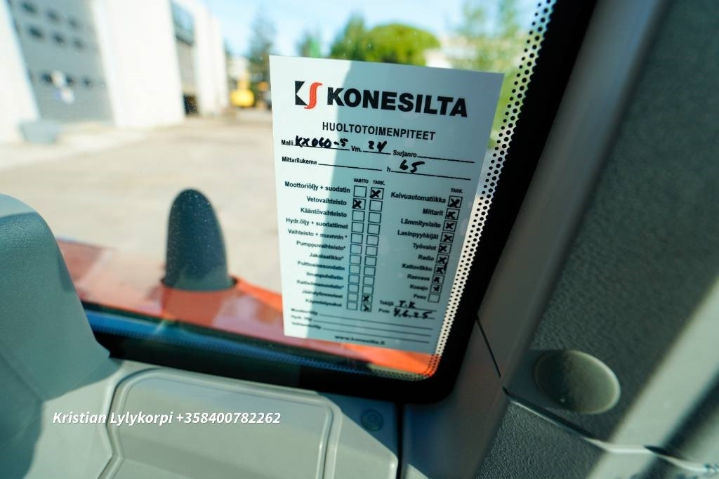 Leasing de Kubota KX060-5 EX-DEMO  Kubota KX060-5 EX-DEMO: foto 25