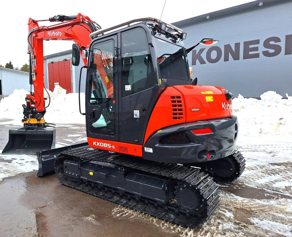Kubota KX085-5 UUTUUS!! - Mini escavadeira: foto 2 Kubota KX085-5 UUTUUS!! - Mini escavadeira: foto 2