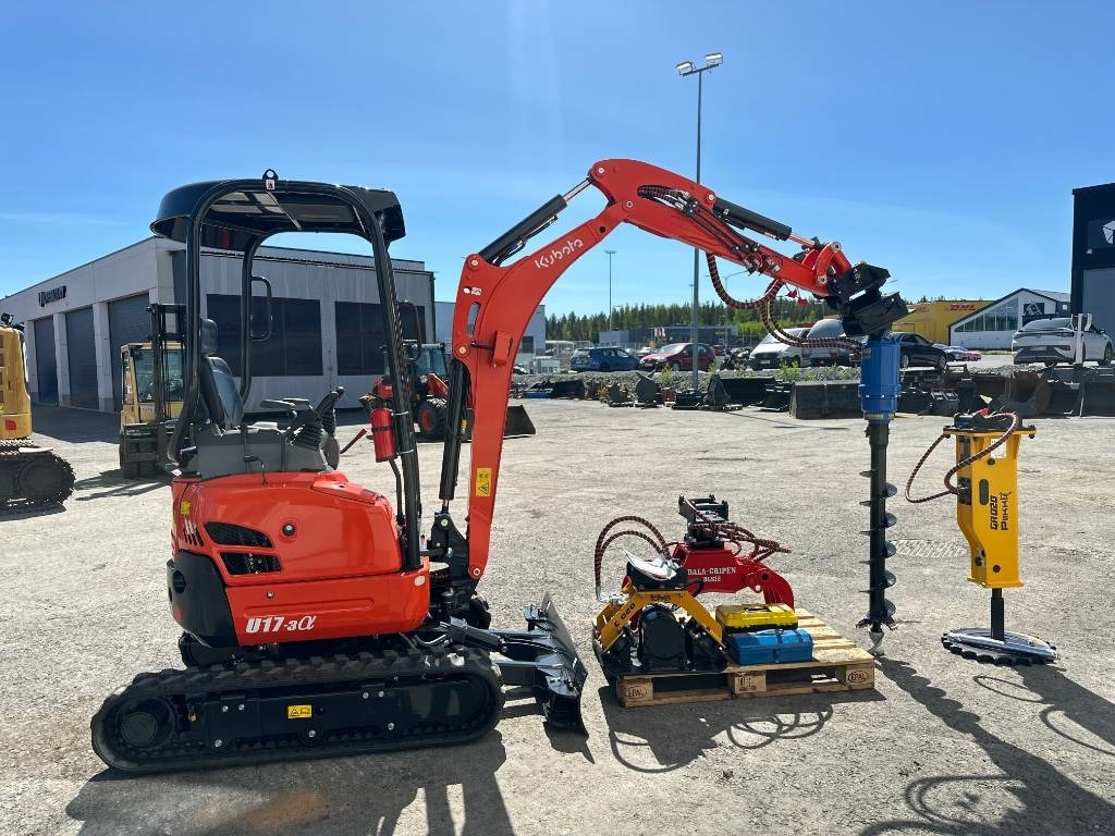 Kubota U 17-3 uusi Varustelupaketilla - Mini escavadeira: foto 5 Kubota U 17-3 uusi Varustelupaketilla - Mini escavadeira: foto 5