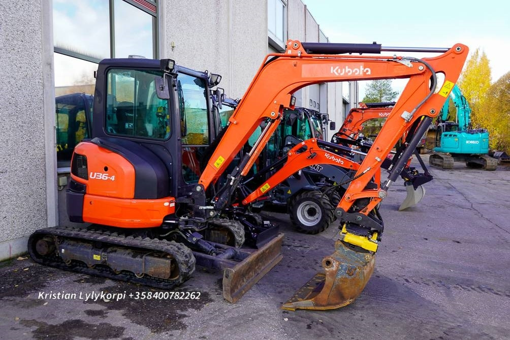 Mini escavadeira Kubota U36-4 ENGCONILLA: foto 30