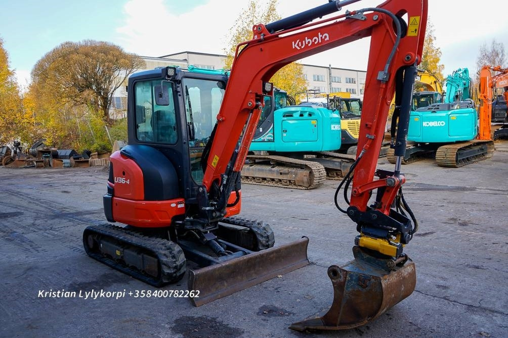 Mini escavadeira Kubota U36-4 ENGCONILLA: foto 9