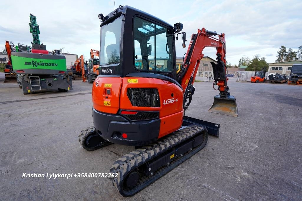 Kubota U36-4 MARGINAALIVEROLLINEN - Mini escavadeira: foto 5 Kubota U36-4 MARGINAALIVEROLLINEN - Mini escavadeira: foto 5