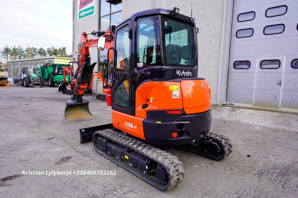 Kubota U36-4 MARGINAALIVEROLLINEN - Mini escavadeira: foto 2 Kubota U36-4 MARGINAALIVEROLLINEN - Mini escavadeira: foto 2