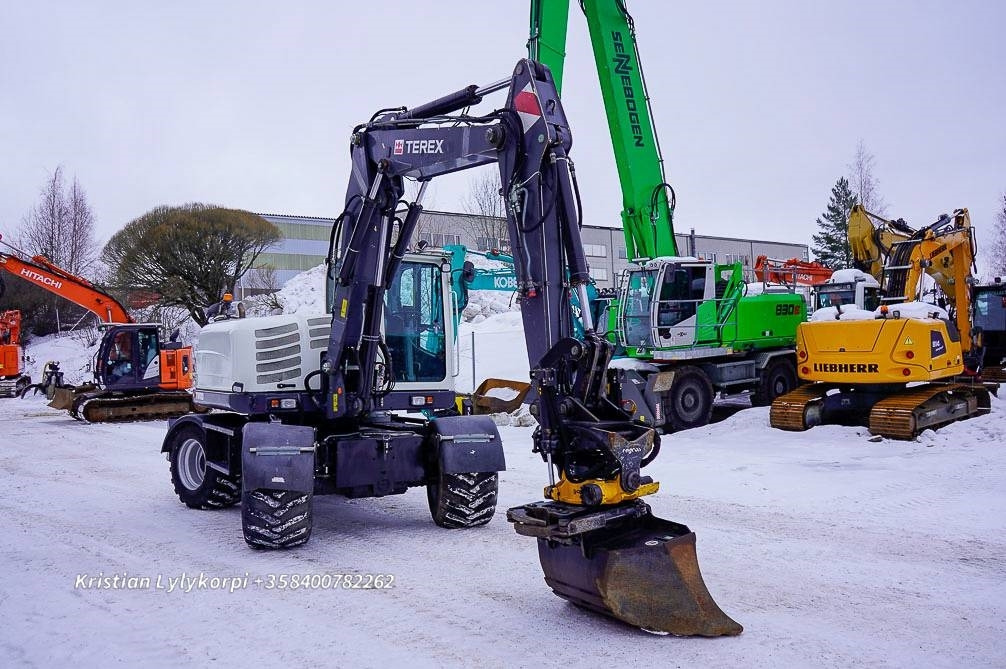 Terex TW110 PYÖRITTÄJÄLLÄ - Escavadeira de rodas: foto 4 Terex TW110 PYÖRITTÄJÄLLÄ - Escavadeira de rodas: foto 4
