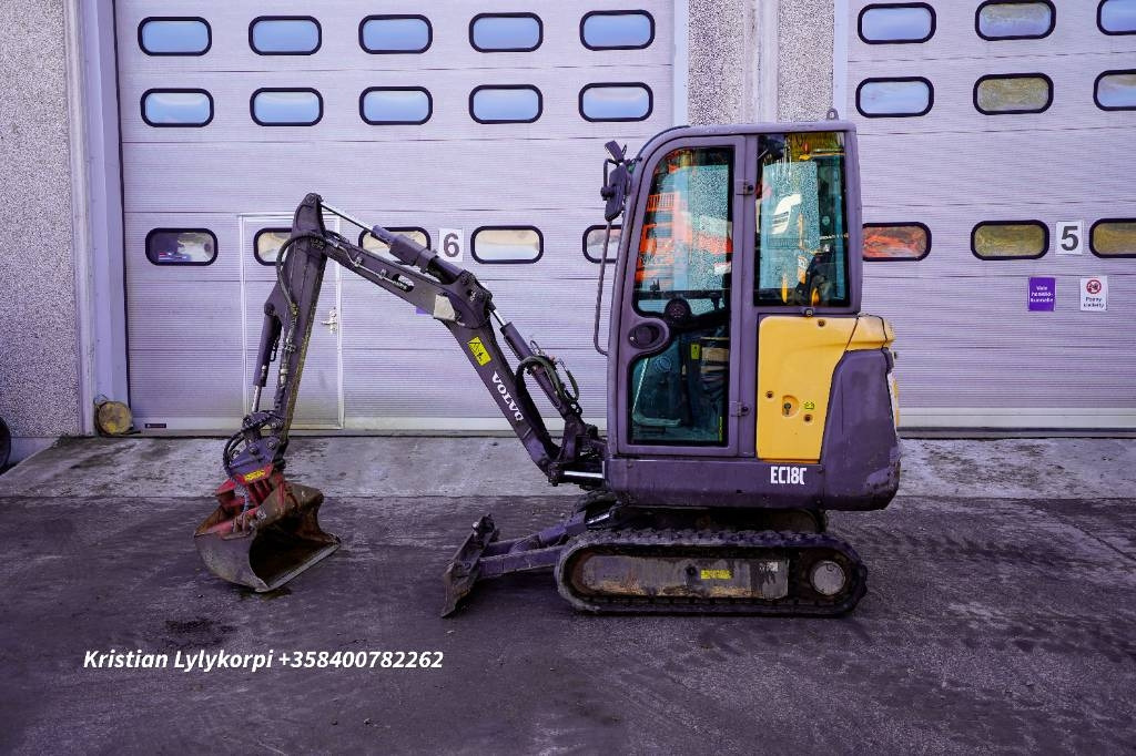 Volvo EC18C - Mini escavadeira: foto 1 Volvo EC18C - Mini escavadeira: foto 1