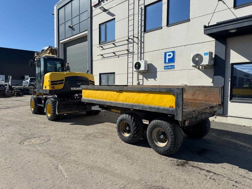 Yanmar B 110 W Hyvät varusteet / Siisti / Vähän ajettu - Escavadeira de rodas: foto 4 Yanmar B 110 W Hyvät varusteet / Siisti / Vähän ajettu - Escavadeira de rodas: foto 4