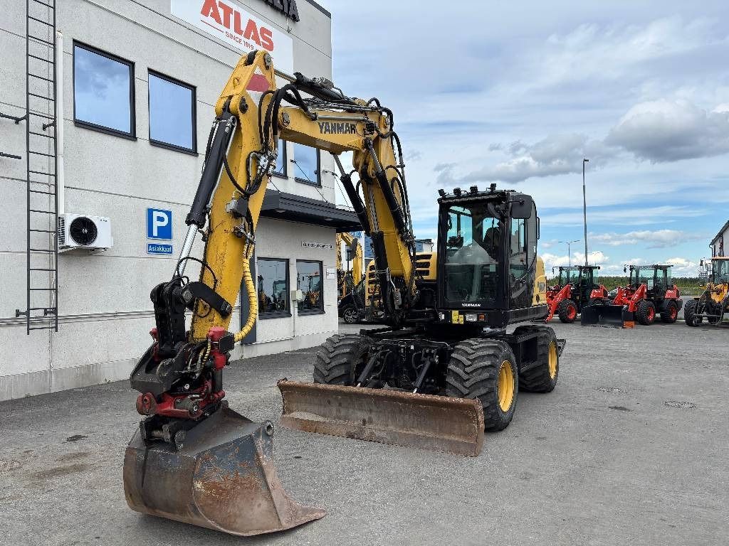 Escavadeira de rodas Yanmar B110W PYÖRITTÄJÄLLÄ: foto 6
