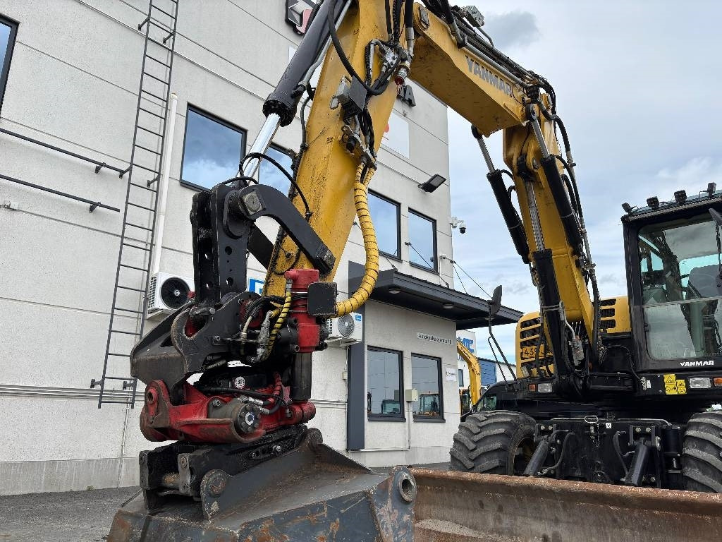 Escavadeira de rodas Yanmar B110W PYÖRITTÄJÄLLÄ: foto 7