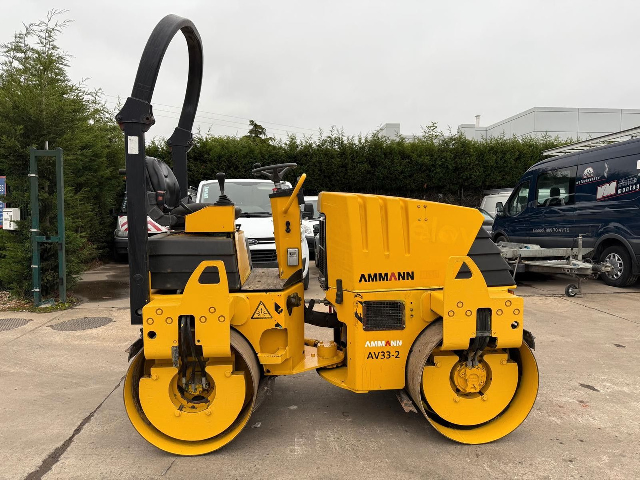 Ammann AV33-2. Vibration Tandemwalze. Org 1105h!! - Compactador de asfalto: foto 1 Ammann AV33-2. Vibration Tandemwalze. Org 1105h!! - Compactador de asfalto: foto 1