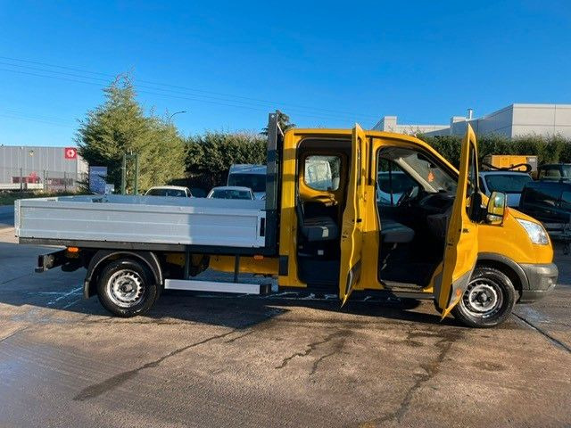 Ford Transit 2.2TDCI. Doka 7 Sitze. ALU pritsche. - Carrinha de caixa aberta, Carrinha cabine dupla: foto 2 Ford Transit 2.2TDCI. Doka 7 Sitze. ALU pritsche. - Carrinha de caixa aberta, Carrinha cabine dupla: foto 2