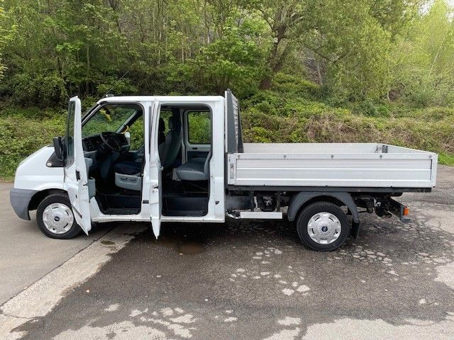 Ford Transit 2.2TDCI. Doka 7pl. ALU Pritsche. - Carrinha de caixa aberta, Carrinha cabine dupla: foto 2 Ford Transit 2.2TDCI. Doka 7pl. ALU Pritsche. - Carrinha de caixa aberta, Carrinha cabine dupla: foto 2