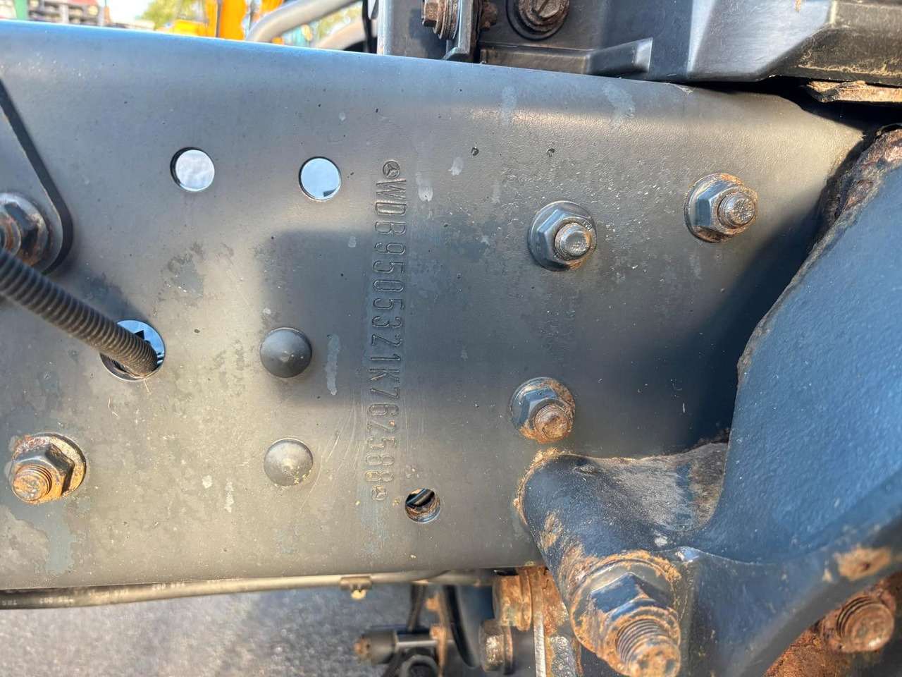 Mercedes-Benz Atego 1823. 6 Zylinder. - Camião chassi: foto 4 Mercedes-Benz Atego 1823. 6 Zylinder. - Camião chassi: foto 4