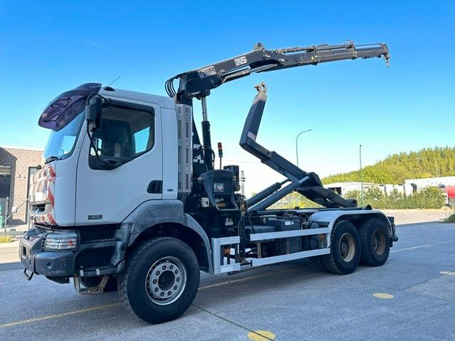 Renault Kerax 420dCi. 6X4. Hiab 144. Klima. - Camião grua: foto 1 Renault Kerax 420dCi. 6X4. Hiab 144. Klima. - Camião grua: foto 1