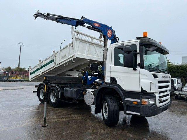 Scania PRT 380. 6x4. Kipper + Kran PM 16 Funk. Klima. - Camião basculante, Camião grua: foto 3 Scania PRT 380. 6x4. Kipper + Kran PM 16 Funk. Klima. - Camião basculante, Camião grua: foto 3