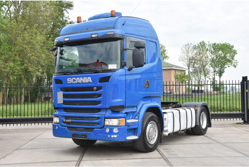 Scania R490 HL 4x2 - RETARDER - HYDRAULIC SYSTEM - 773 TKM - PARK. AIRCO - 2 BEDS - PTO - DIFF. LOCK - - Tractor: foto 1 Scania R490 HL 4x2 - RETARDER - HYDRAULIC SYSTEM - 773 TKM - PARK. AIRCO - 2 BEDS - PTO - DIFF. LOCK - - Tractor: foto 1