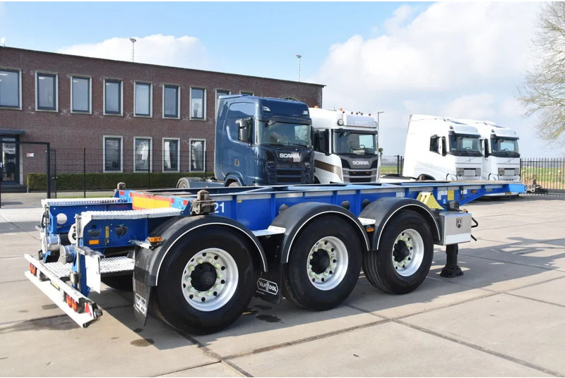 Van Hool A3C002 - ADR FL - 20 FT SWAP - LIFT AXLE - BPW AXLES - DISC BRAKES - 3180 KG EMPTY WEIGHT ! - Semi-reboque transportador de contêineres/ Caixa móvel: foto 2 Van Hool A3C002 - ADR FL - 20 FT SWAP - LIFT AXLE - BPW AXLES - DISC BRAKES - 3180 KG EMPTY WEIGHT ! - Semi-reboque transportador de contêineres/ Caixa móvel: foto 2