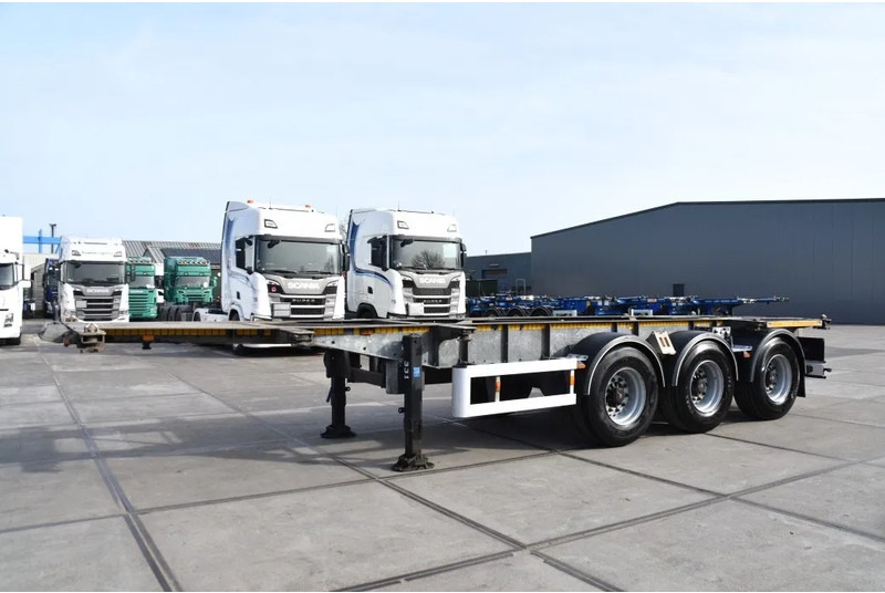 Van Hool - ADR FL -20 - 30F - GALVANIZED - SAF AXLES - DRUM BRAKES - GOOD CONDITION - - Semi-reboque transportador de contêineres/ Caixa móvel: foto 5 Van Hool - ADR FL -20 - 30F - GALVANIZED - SAF AXLES - DRUM BRAKES - GOOD CONDITION - - Semi-reboque transportador de contêineres/ Caixa móvel: foto 5