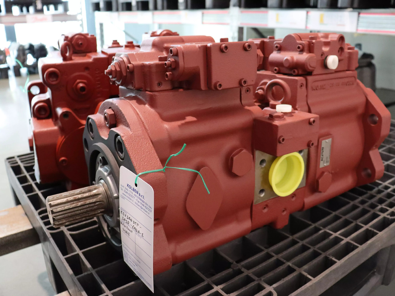 KAWASAKI K5V140DTP1A1R6NOA1 - Motor hidráulico por Máquina de construção: foto 1 KAWASAKI K5V140DTP1A1R6NOA1 - Motor hidráulico por Máquina de construção: foto 1