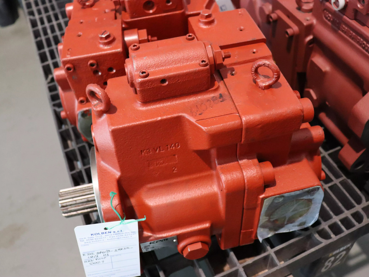 Kawasaki K3VL140B-1NRSM-L01 H1 - Bomba hidráulica por Máquina de construção: foto 3 Kawasaki K3VL140B-1NRSM-L01 H1 - Bomba hidráulica por Máquina de construção: foto 3