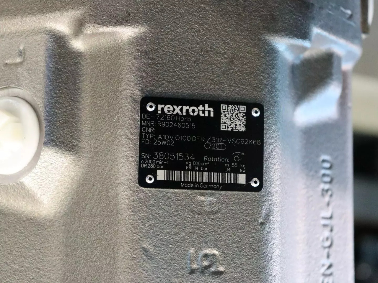 REXROTH A10VO100DFR/31R-VSC62K68 - Bomba hidráulica por Máquina de construção: foto 4 REXROTH A10VO100DFR/31R-VSC62K68 - Bomba hidráulica por Máquina de construção: foto 4