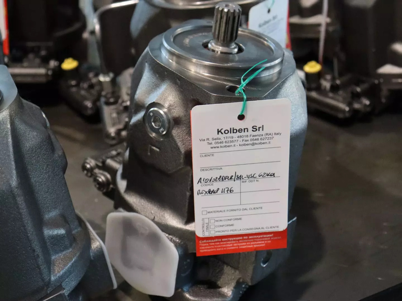 REXROTH A10VO28DFLR/31L-VSC62K01 - Bomba hidráulica por Máquina de construção: foto 1 REXROTH A10VO28DFLR/31L-VSC62K01 - Bomba hidráulica por Máquina de construção: foto 1