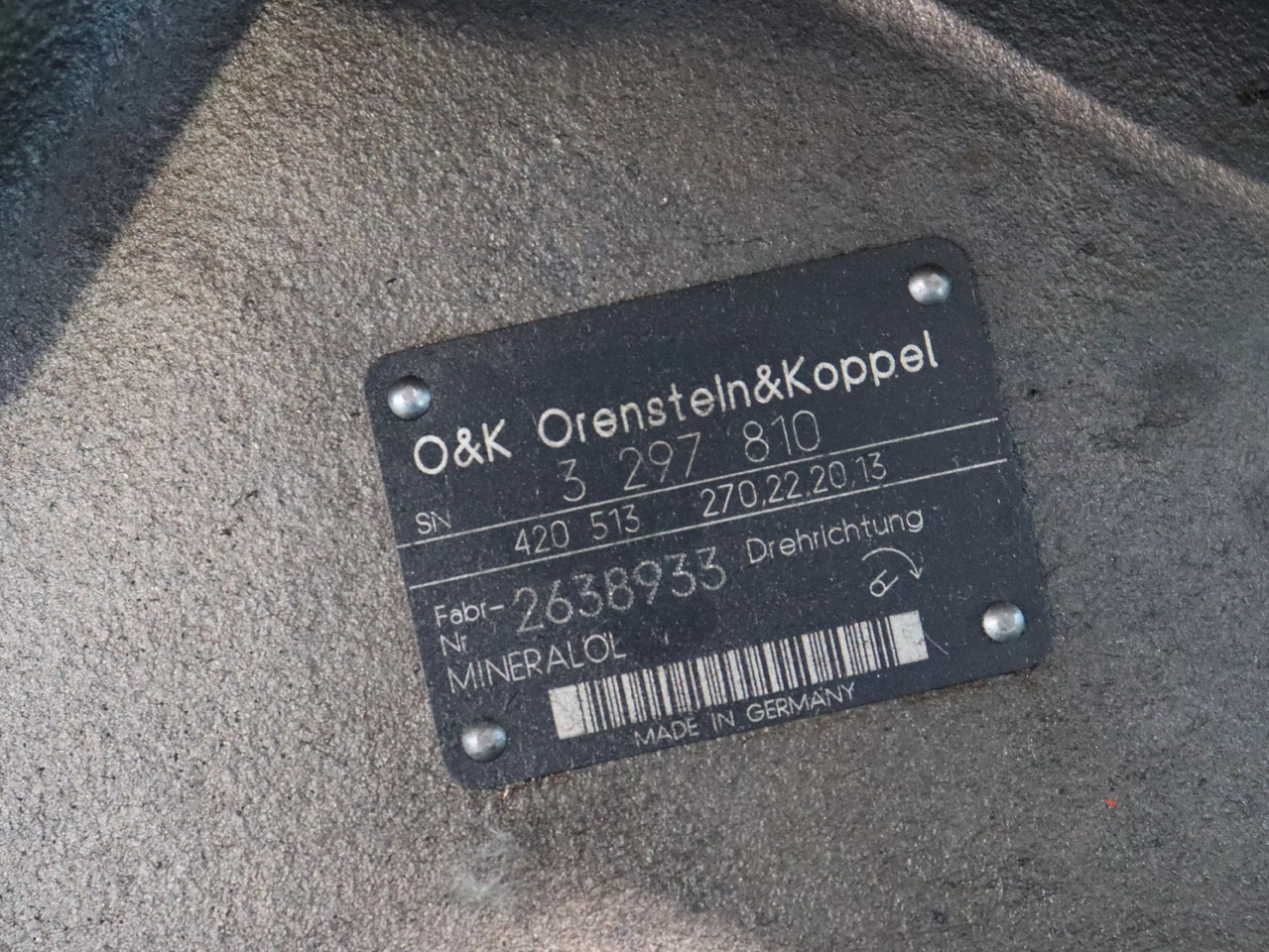 REXROTH A8VO80SRH2/60R1-PZG05F00 - Bomba hidráulica por Equipamento de movimentação: foto 4 REXROTH A8VO80SRH2/60R1-PZG05F00 - Bomba hidráulica por Equipamento de movimentação: foto 4
