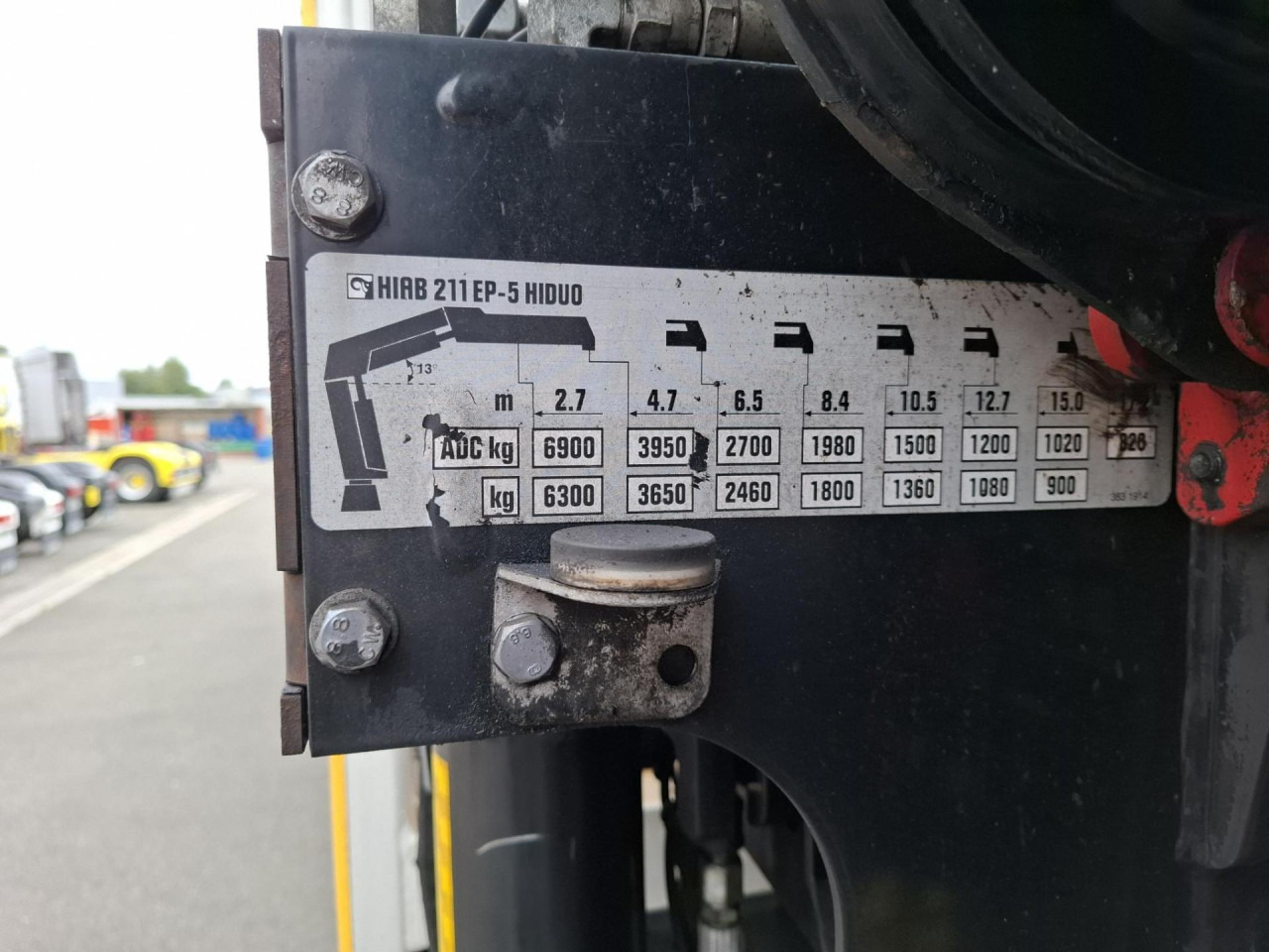 SCANIA SCANIA P41 8/2*6 Plat +Grue 21TM - Camião chassi: foto 5 SCANIA SCANIA P41 8/2*6 Plat +Grue 21TM - Camião chassi: foto 5