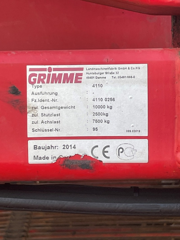 Grimme SE 260 NB - Colheitadeira: foto 2 Grimme SE 260 NB - Colheitadeira: foto 2