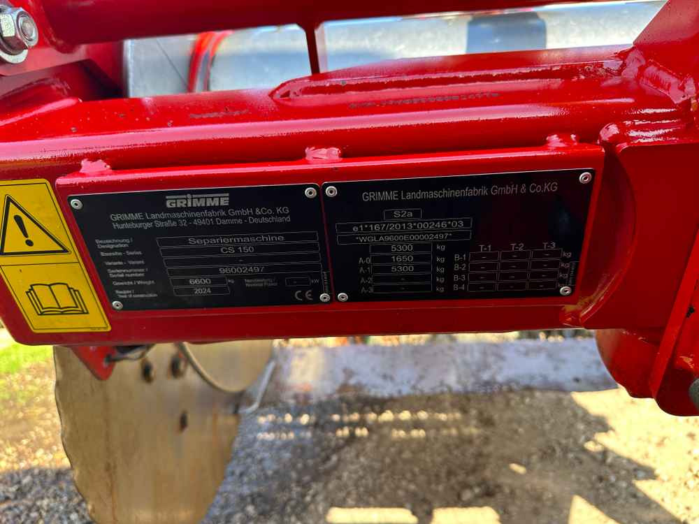 Grimme CS-150 CombiStar XL - Colheitadeira de batatas: foto 2 Grimme CS-150 CombiStar XL - Colheitadeira de batatas: foto 2