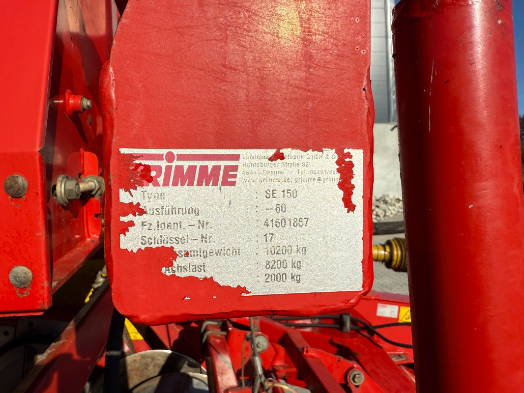 Grimme SE-150-60-NB - Colheitadeira de batatas: foto 2 Grimme SE-150-60-NB - Colheitadeira de batatas: foto 2