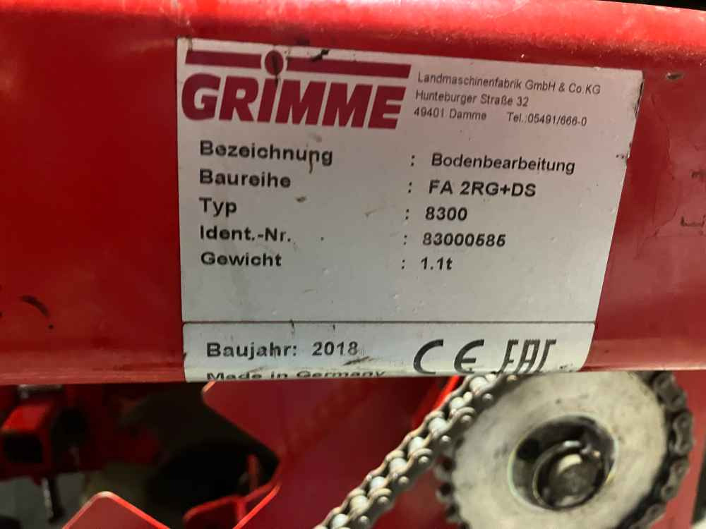 Grimme Grimme FA / FDS, Front Mounted Fertiliser Aplicator - Colheitadeira: foto 4 Grimme Grimme FA / FDS, Front Mounted Fertiliser Aplicator - Colheitadeira: foto 4