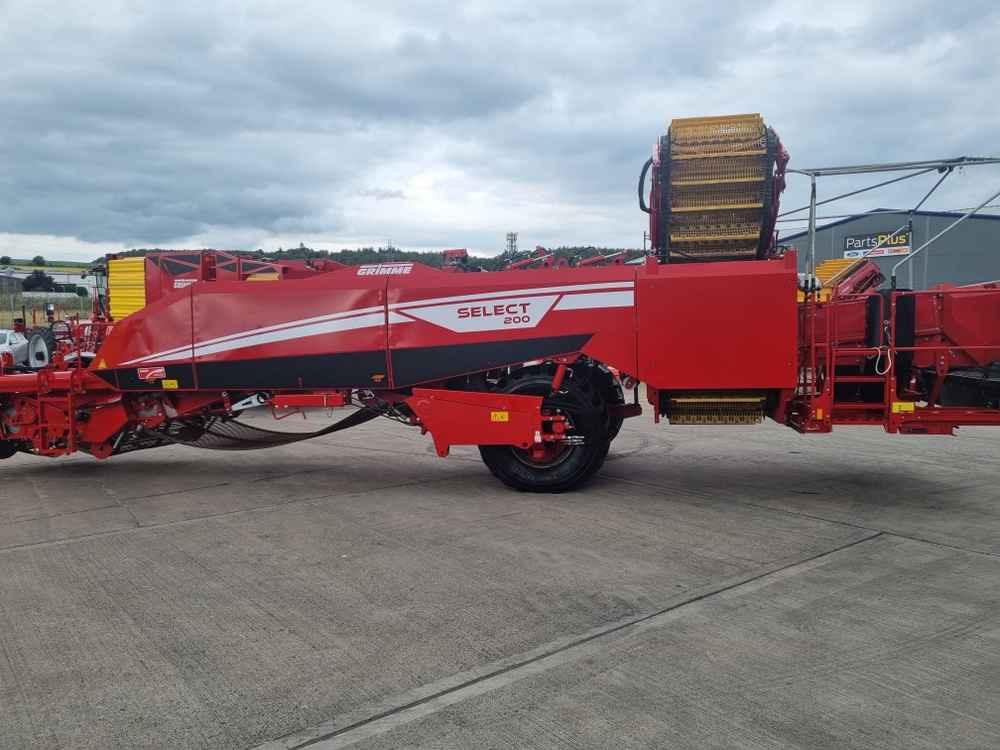 Grimme Grimme Select 200 2 Row Trailed Potato Harvester - Colheitadeira: foto 3 Grimme Grimme Select 200 2 Row Trailed Potato Harvester - Colheitadeira: foto 3