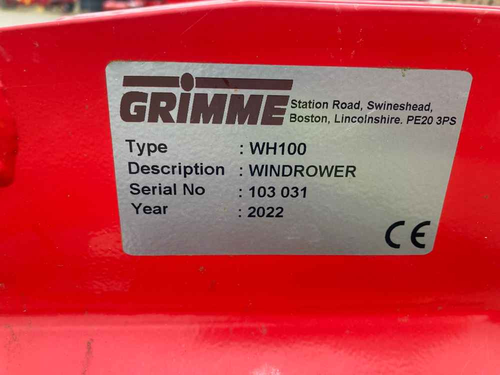 Grimme Grimme WH100 Single Row Potato Windrower - Colheitadeira: foto 2 Grimme Grimme WH100 Single Row Potato Windrower - Colheitadeira: foto 2