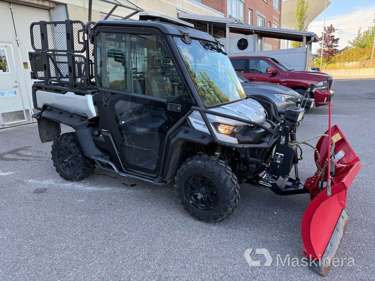 UTV Can-Am Traxter HD10 Med Vikplog - Equipamento florestal: foto 4 UTV Can-Am Traxter HD10 Med Vikplog - Equipamento florestal: foto 4