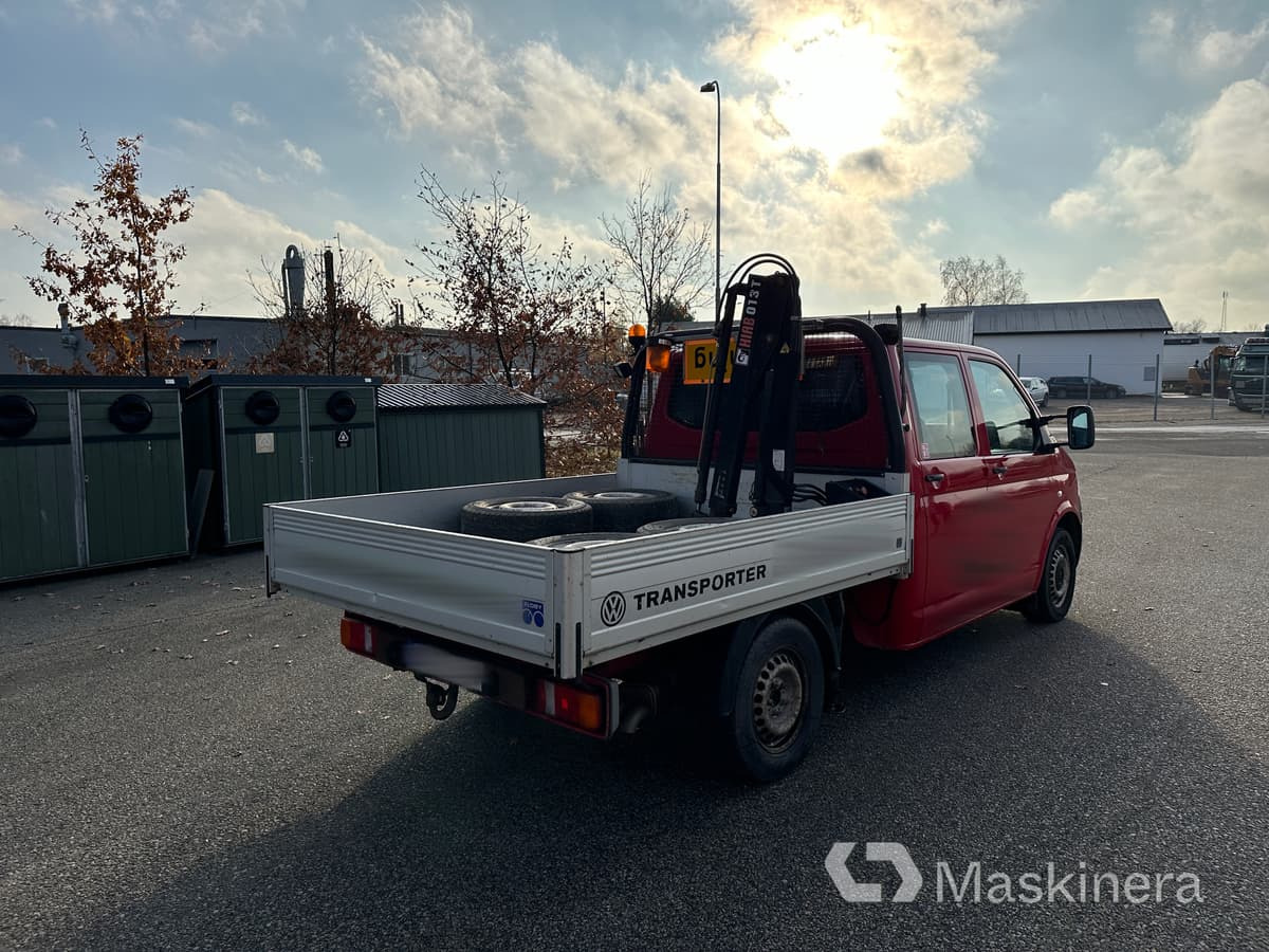 Flakbil Volkswagen Transporter T5 4wd + Kran - Furgão compacto: foto 3 Flakbil Volkswagen Transporter T5 4wd + Kran - Furgão compacto: foto 3