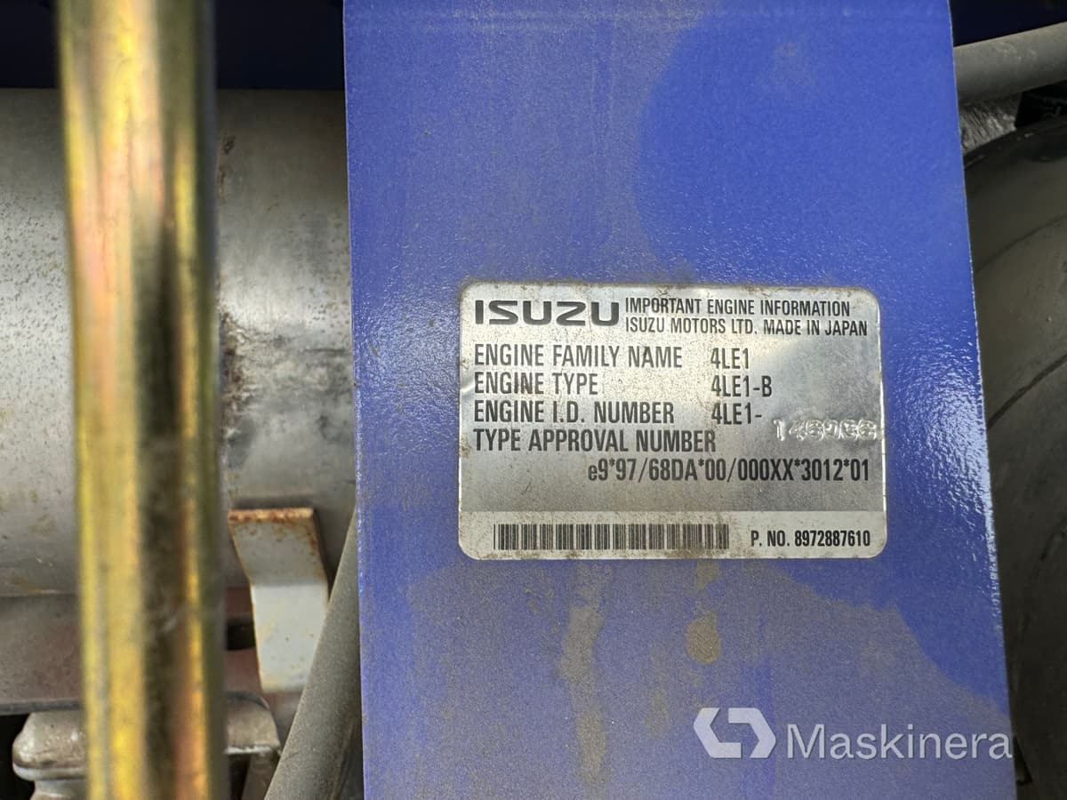 Escavadora de rastos Grävmaskin Airman AX50U: foto 38
