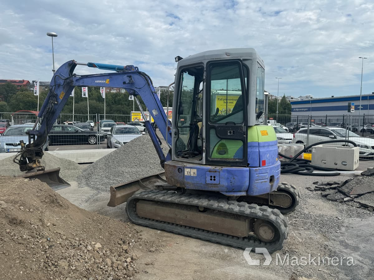 Escavadora de rastos Grävmaskin Airman AX50U: foto 8