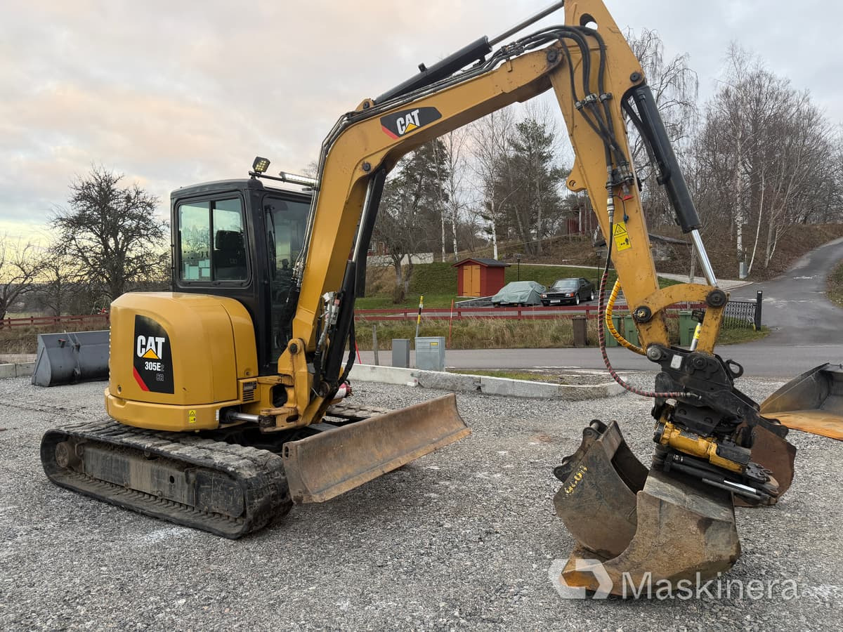Grävmaskin CAT 305E2 CR med tillbehör - Escavadora de rastos: foto 3 Grävmaskin CAT 305E2 CR med tillbehör - Escavadora de rastos: foto 3
