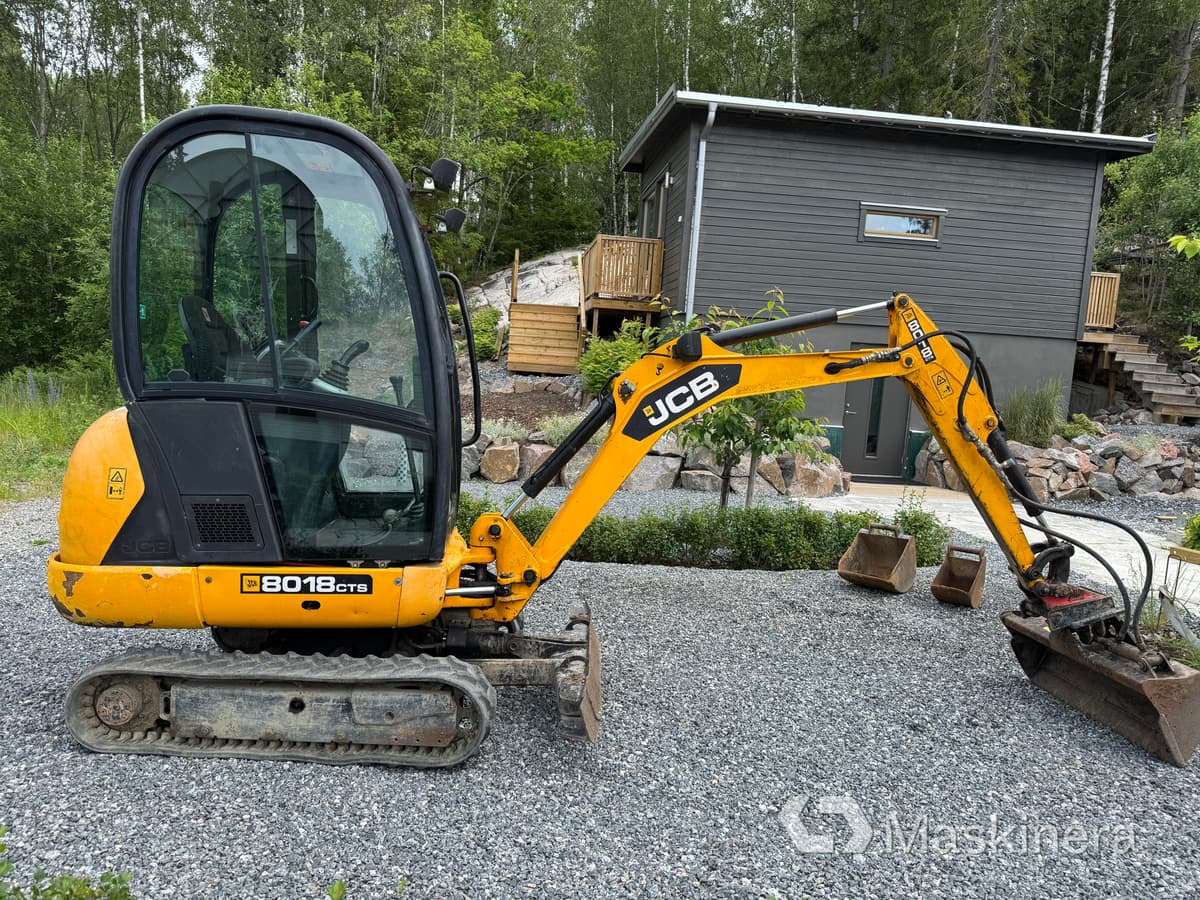 Grävmaskin JCB 8018cts - Escavadora de rastos: foto 4 Grävmaskin JCB 8018cts - Escavadora de rastos: foto 4