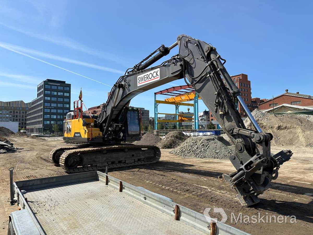 Grävmaskin Volvo EC480EL + grävsystem - Escavadora de rastos: foto 3 Grävmaskin Volvo EC480EL + grävsystem - Escavadora de rastos: foto 3